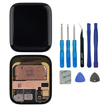 Imagem de Swark OLED compatível com Watch Series 6 de 44 mm, modelo A2292, A2294, A2376 (GPS+Cellular/GPS) conjunto de digitalizador de tela sensível ao toque + ferramentas