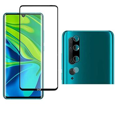 Imagem de KIT Xiaomi Mi Note 10 Película De vidro 3D + Pelicula de Câmera (tela 6.47) (C7COMPANY)