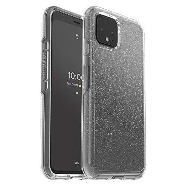 Imagem de OtterBox Capa Symmetry Clear Series para Google Pixel 4 (NÃO GG) Stardust (floco prateado/transparente)