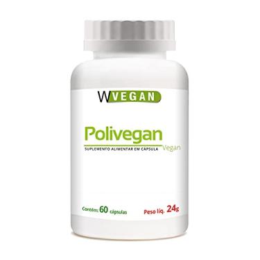 Imagem de Polivegan Polivitaminico 60 capsulas WVegan Vegano Vitaminas A a Z