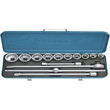 Imagem de Jogo de Soquetes Estriado com Encaixe de 3/4 pol. - 14 Peças-GEDORE-D32EPZ