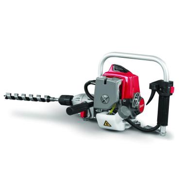 Imagem de Furadeira de Mourão a Gasolina BFM26 Branco Vermelho