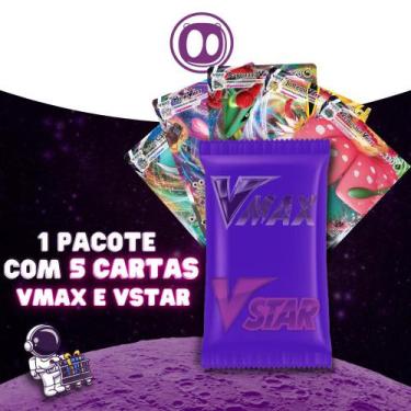 ORIGINAL - Pacotinho com 5 Cartas Pokemon VMAX OU VSTAR SORTIDA - Copag -  Deck de Cartas - Magazine Luiza