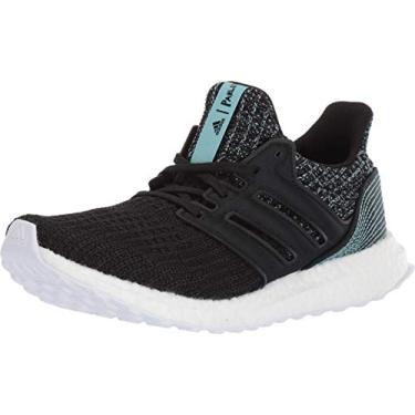 Imagem de adidas Ultraboost Parley feminino, Preto/Preto/Branco, 8