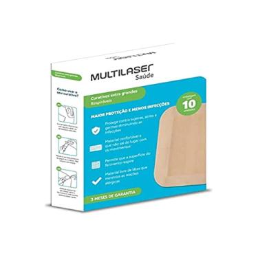 Imagem de Curativo Extra Grande - Caixa Com 10 - Multilaser Saúde - HC497