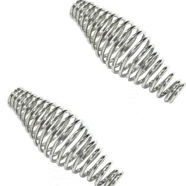 Imagem de Pegador de mola para churrasco resistente e frio, aderente para churrasqueira, grelha personalizada para defumadores e maçaneta de porta para fogão de madeira