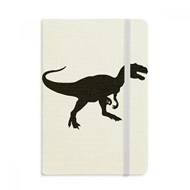 Imagem de Caderno de extinção em miniatura Dinosaur Bones, capa dura em tecido, diário clássico