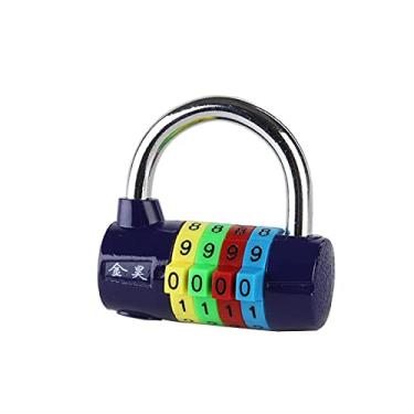 Imagem de Cadeado antifurto com senha para academia e senha