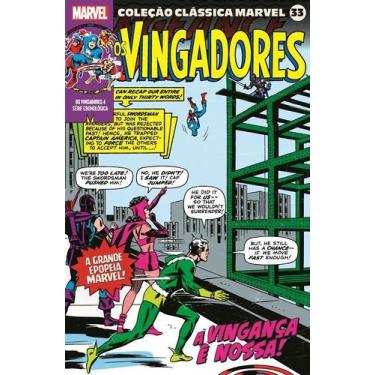 Imagem de Livro - Coleção Clássica Marvel Vol.33 - Vingadores Vol.04