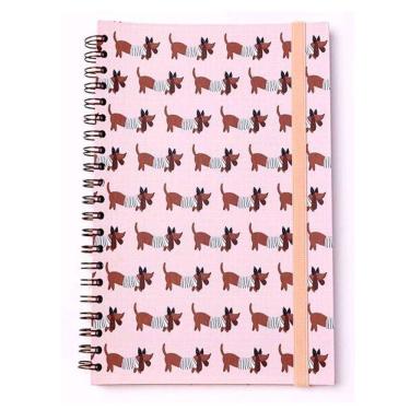 Imagem de Caderno Espiral Universitário A4 Pautado Lubi Dach