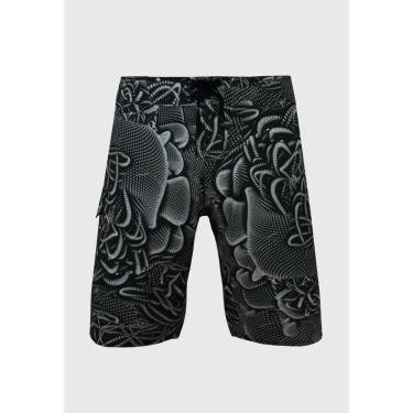 Imagem de Bermuda Água Alkary Pontos Preta-Masculino
