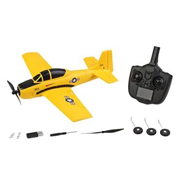 Imagem de CIADAZ Avião RC A210 2.4 GHz 4CH 6 eixos Gyro RC Avião T28 Modelos de brinquedos de voo para adultos, crianças, meninos