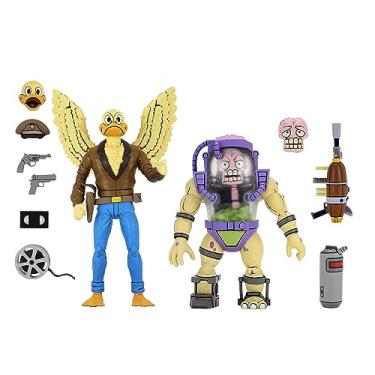Imagem de NECA Teenage Mutant Ninja Turtles Ace Duck and Mutagen Man 2-Pack Figures