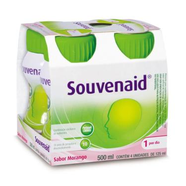 Imagem de Souvenaid Morango com 4 Unidades de 125ml cada
