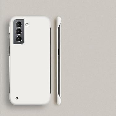 Imagem de Capa rígida sem moldura para Samsung Galaxy S20 S22 S23 S21 FE Ultra S10 NOTE 20 Ultra Note 10 Plus Cases de capa, branco, para Note 20