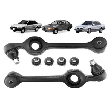 Imagem de Braços Oscilantes Suspensão Dianteira c/ Buchas - Ford Escort, Verona, VW Apollo - MDS/Bani/Dew