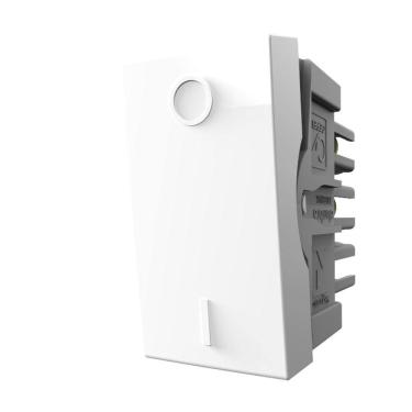 Imagem de Módulo Interruptor bipolar paralelo 10A 250V~ Módulo Pro Alumbra Branco