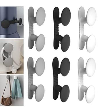 Imagem de Organizador de cabos para eletrodomésticos, suporte de cabo, envoltório de cabos, utensílios de cozinha, organizador de cabos, batedeira, fritadeira a ar, cafeteira, ganchos de parede adesivos