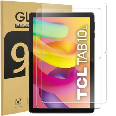 Imagem de KEANBOLL [Pacote com 2 protetores de tela de vidro temperado projetado para TCL TAB 10 5G/10s 5G Tablet 10,1 polegadas com 2,5D 9H película protetora transparente HD transparente sem bolhas