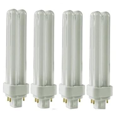 Imagem de Lâmpadas genéricas para lâmpada fluorescente de tubo quadriciclo Panasonic FDS18E35/4 18W - pacote com 4!