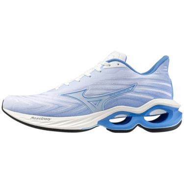 Imagem de Mizuno Wave Creation 25 Tênis de corrida masculino, Branco/Marina, 9.5