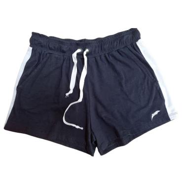 Imagem de shorts feminino confort 100% algodão com elástico com bolso