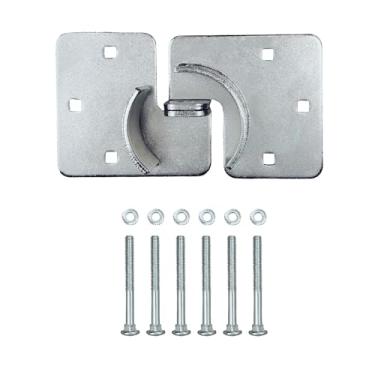 Imagem de RESET - Ferrolho de cadeado de manilha oculta 903, ferrolho de trava oculto, ferrolho de bloqueio de disco, ferrolho de lata marítima, ferrolho de contêiner, prata