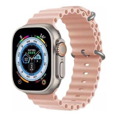 Imagem de Pulseira Oceano Compativel Smartwatch  Ultra 8 - 9  49mm 45mm 44mm 42m
