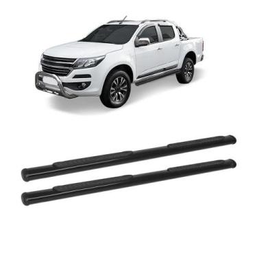 Imagem de Estribo S10 2013 2014 2015 2016 a 2020 Cabine Dupla Preto - CCF