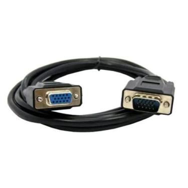 Imagem de Cabo Monitor VGA NWT HD15M X HD15F 1.8M Preto com Filtro - STORM