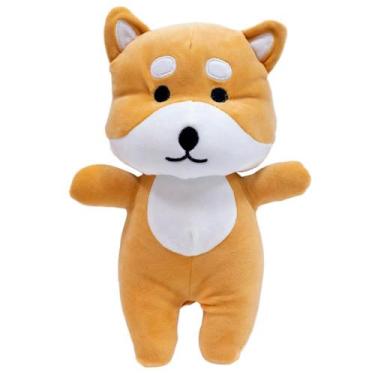 Imagem de Cachorro Shiba Desenho 30cm - Pelúcia - Foffy