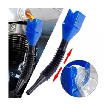 Imagem de Funil Com Adaptador De Galão Reabastecimento Dobrável - Só Qualidade