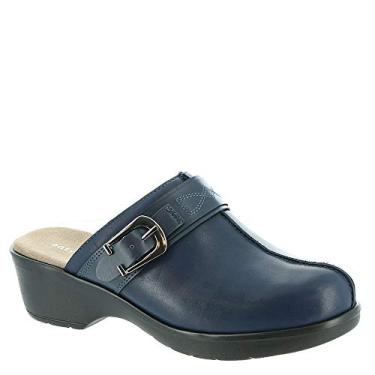 Imagem de Easy Spirit Tamanco feminino de pinheiro, Azul, 34