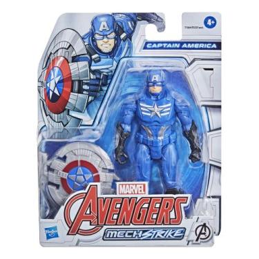 Imagem de Boneco Capitão America Marvel Avangers Mechstrike F1664 - Hasbro