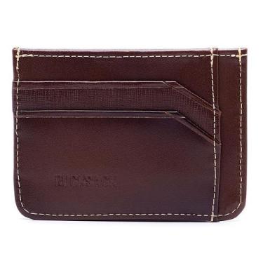 Imagem de Carteira Porta Cartão Rucksack Prático Documento Dinheiro 014, Tan, Ma