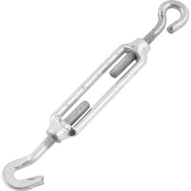 Imagem de Esticador para cabo de aço 3/16" gancho x olhal leve galvanizado - Nov