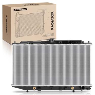 Imagem de A-Premium Radiador de arrefecimento do motor com radiador de óleo de transmissão compatível com Honda Civic 1988-1991 L4 1.5L 1.6L, CRX 1988-1991 L4 1.5L 1.6L, Replace# 19010PM3901, 19010PM5305