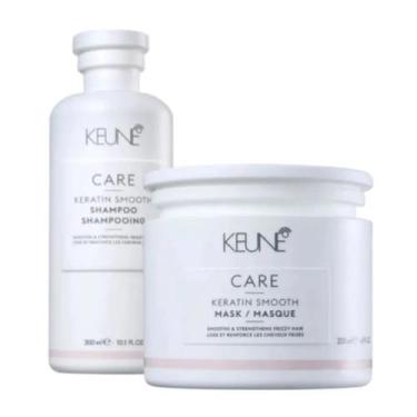 Imagem de Kit Keune Keratin Smooth - Shampoo 300ml + Máscara 200g