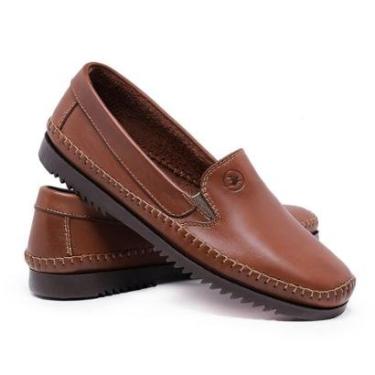 Imagem de Mocassim Tratorado Masculino Couro Legitimo Classico 2020-Masculino
