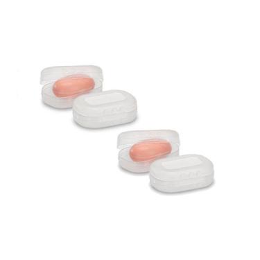 Imagem de Kit Saboneteira Banheiro Para Viagem 2 Unidades Saboneteira - Mdf Stor