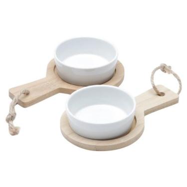 Imagem de Coleção Bambu - Petisqueira/Molheira Dupla - Lyor