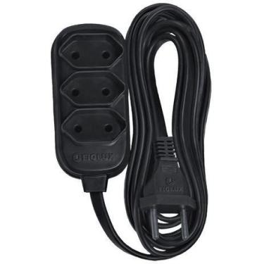 Imagem de Extensão Elétrica Fiolux 10 Metros Bipolar c/ 3 tomadas
