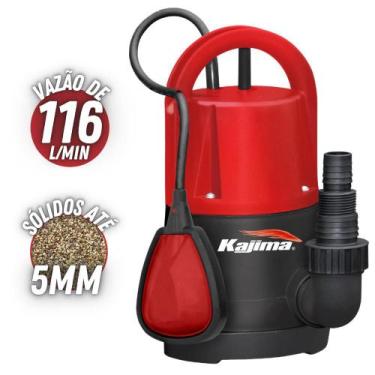 Imagem de Bomba DÁgua Kajima QWL105 127V 1/2HP Frequência 60Hz Com Boia E 3 Opçõ