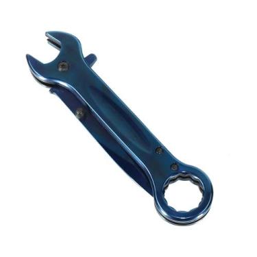 Imagem de Canivete Multi-Ferramenta Chave Combinada Portátil Luatek SLK-D72, Azu