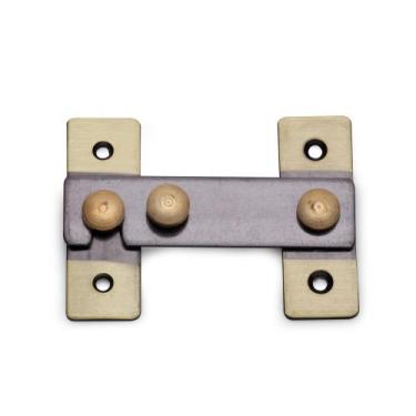 Imagem de Tranqueta Chata (Fecho Janela/ Porta de Correr) em Latão (Cromado ou O