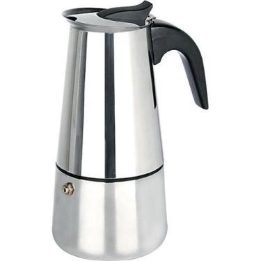 Imagem de Cafeteira italiana de inox 6 xícaras 300ml - QUERO PRESENTEAR