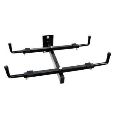Imagem de Suporte Parede Preto Forno Microondas Universal Ajustável - Cab Qualit