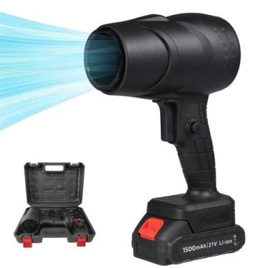 Imagem de Soprador Turbo Fan 130.000 RPM Potente Bateria Recarregavel Maleta Lim