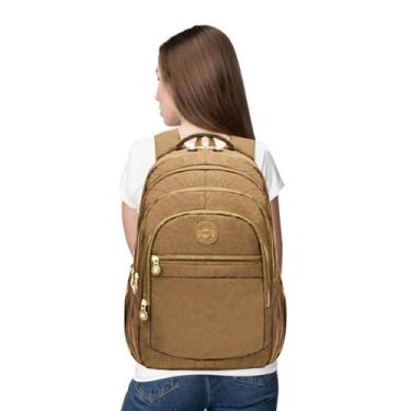 Imagem de Mochila Casual Grande Feminina Bolsa Confortavel Trabalho Escola Facul