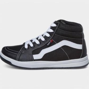 Imagem de Tênis Cano Alto Infantil Menino Masculino Confortável-Masculino